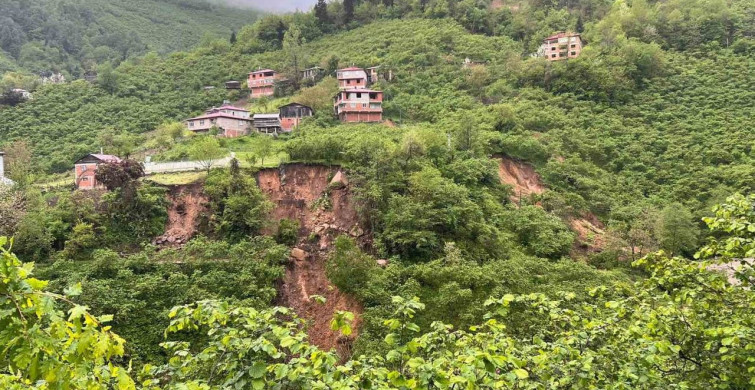 Giresun'da Aşırı Yağışların Neden Olduğu Heyelanlar Artıyor