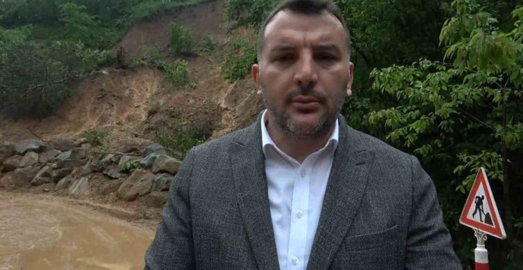 Giresun'da Heyelan Nedeniyle Evler Tahliye Edildi