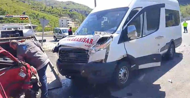 Giresun'da İki Trafik Kazası: 1 Ölü, 6 Yaralı