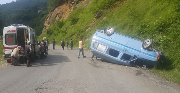 Giresun'da Kaza: 5 Yaralı