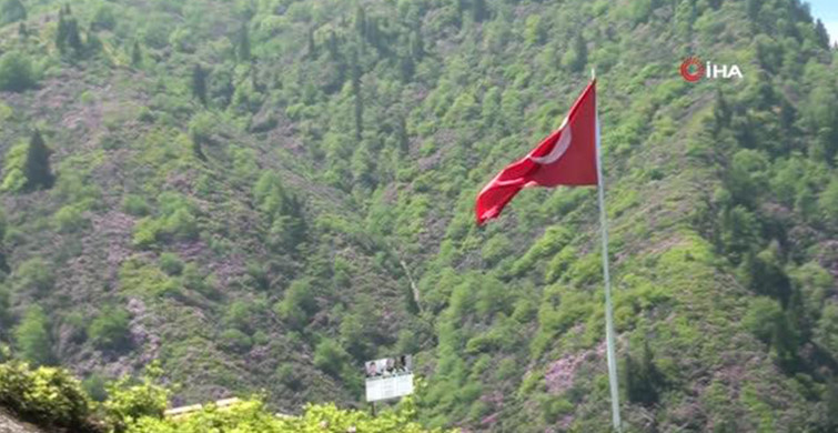 Giresun'da Şehit Anıtı Yapıldı