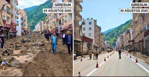 Giresun'da Sel Felaketinin Ardından Büyük İyileşme!