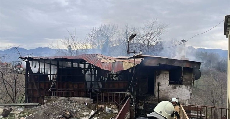 Giresun'da Yangın Faciası: Yaşlı Kadın Hayatını Kaybetti