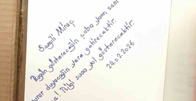 Giresunlu Öğrencilerden Jandarmaya Duygusal Mektup