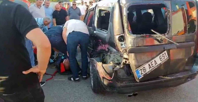 Giresun'un Eynesil ilçesinde trafik kazası: 1 yaralı