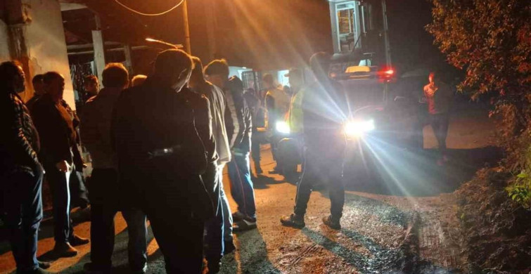 Giresun’un Umutlu köyünde patlama sesi paniğe neden oldu
