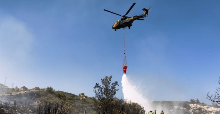 Girne'deki Orman Yangını Kontrol Altına Alındı