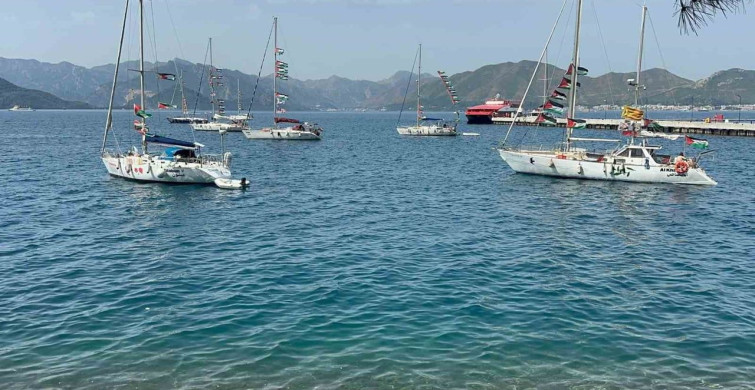Global Sumud Filosu Marmaris'e Ulaştı: İnsani Yardım İçin Yaralar Sarmaya Devam Ediyor