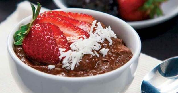Glutensiz Şekersiz Diyet Puding Tarifi 