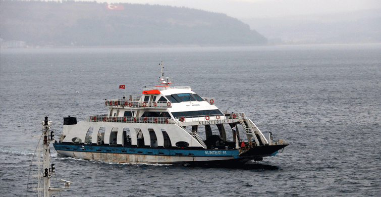 Gökçeada ve Bozcaada Vapur Seferleri İptal Edildi