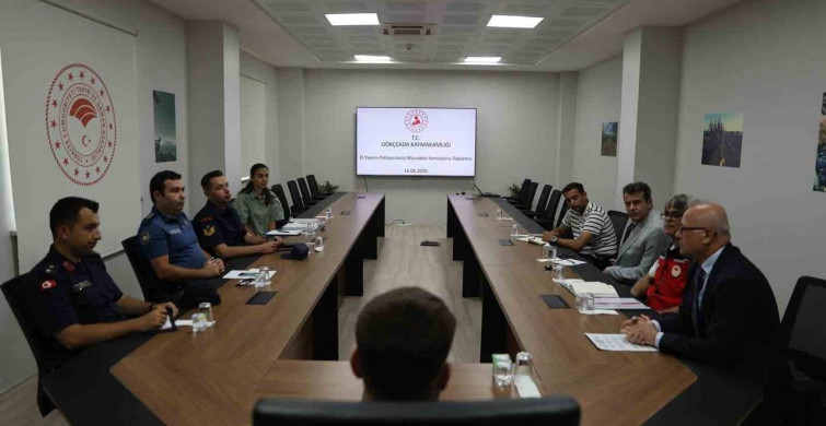 Gökçeada'da EYP ile mücadele toplantısı yapıldı