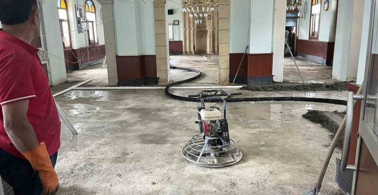 Gökçedere Merkez Camii Yenileniyor: Modern ve Konforlu İbadet Ortamı