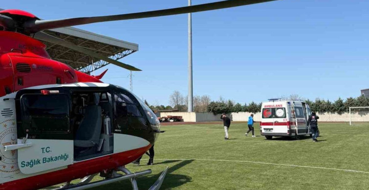 Gökyüzünden Umut: Solunum Sıkıntısı Çeken Bebeğe Helikopterle Kurtarma