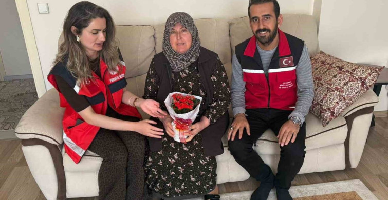 Gölbaşı SHM, Anneler Günü'nde Şehit Annelerine Moral Ziyareti Yaptı
