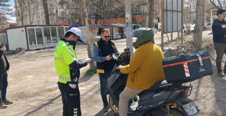 Gölbaşı'nda Ehliyetsiz Motosiklet Sürücüsüne Cezai İşlem