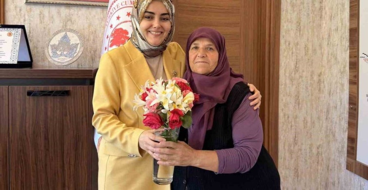 Gölpazarı kaymakamı Feyza Nur Odabaşı’na duygulandıran veda