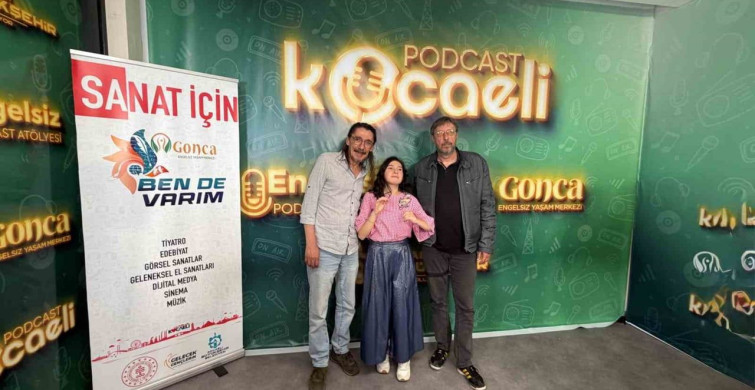 Gonca Engelsiz Yaşam Merkezi'nde Ünlü Oyuncular Podcast Yayını Gerçekleştirdi