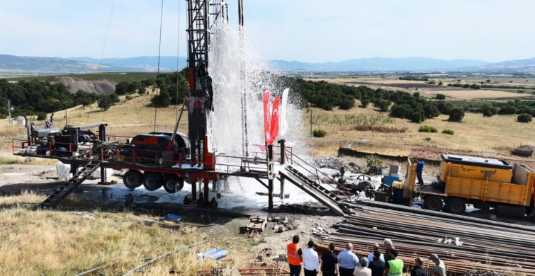 Gönen Sera OSB’de jeotermal kuyu açıldı