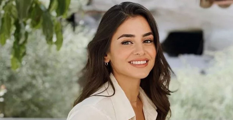 Gönül Dağı'nın Asuman'ı Hazal Çağlar göğüs dekolteli elbisesiyle instagramda şov yaptı