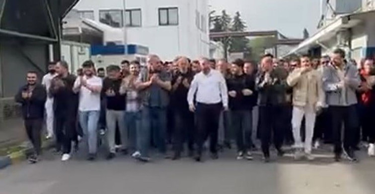 Goodyear Fabrikasında İşçilerin Zam Protestosu