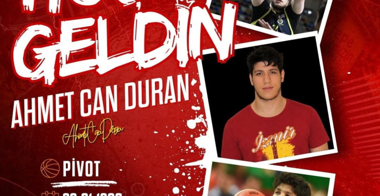 Göztepe Basketbol, Ahmet Can Duran'ı kadrosuna kattı
