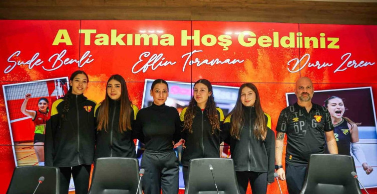 Göztepe Voleybol Altyapısından Üç Yeni Takviye