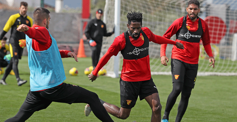 Göztepe'de Medipol Başakşehir Çalışmaları