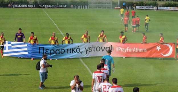 Göztepe’den Yunanistan’a Destek!