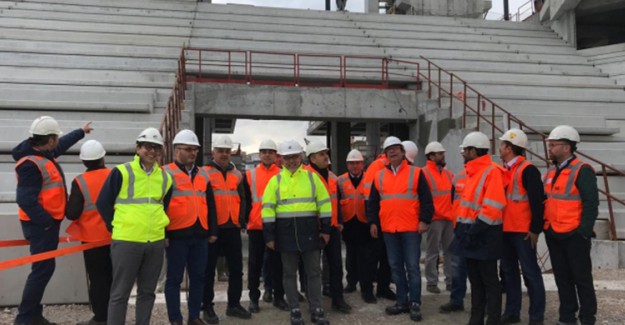 Göztepe'nin Yeni Stadının İnşaatı Aralık 2019'da Bitiyor 