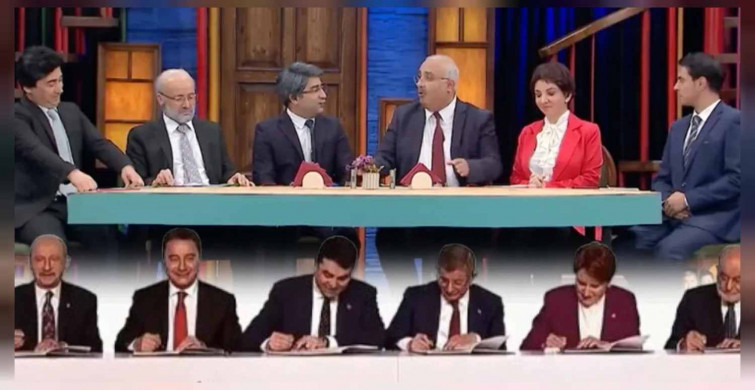 Güldür Güldür Show 6’lı masa skeci