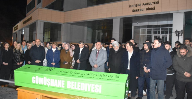 Gümüşhane'de Akademisyen Doç. Dr. Bayram Çağlar İçin Tören Düzenlendi