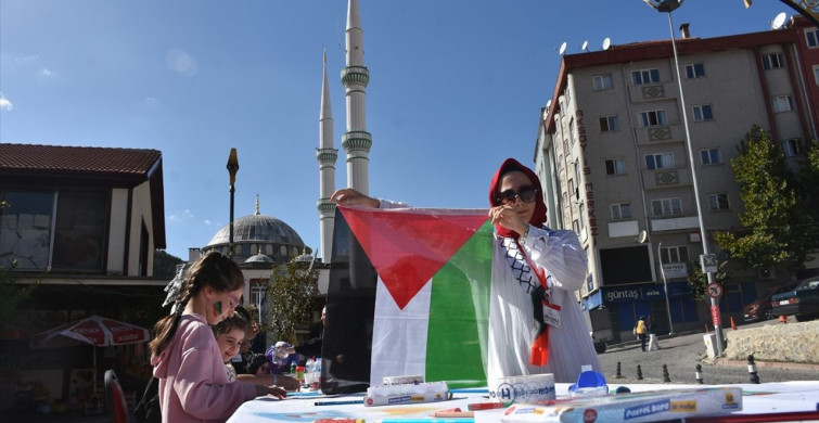 Gümüşhane'de Filistinli Çocuklar İçin Etkinlik Düzenlendi
