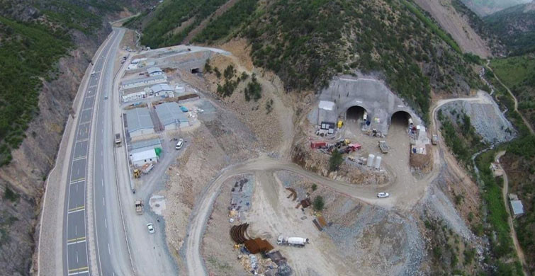 Gümüşhane’de Yeni Zigana Tünelinde Bu Sene Sonunda Işık Görülecek