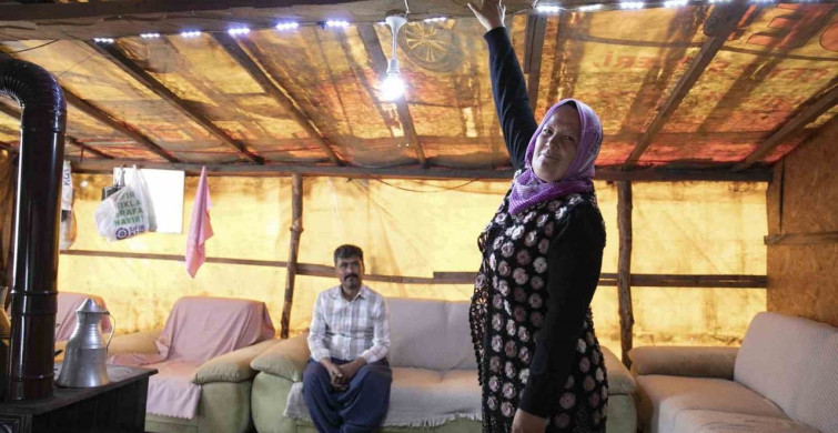 Güneş Enerjisiyle Aydınlanan Yörük Çadırları