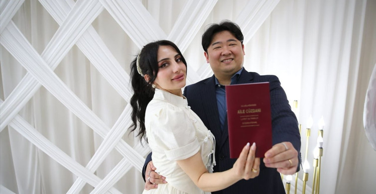 Güney Koreli Yongsuk Jang, Bingöllü Cansel Soylu ile Evlendi