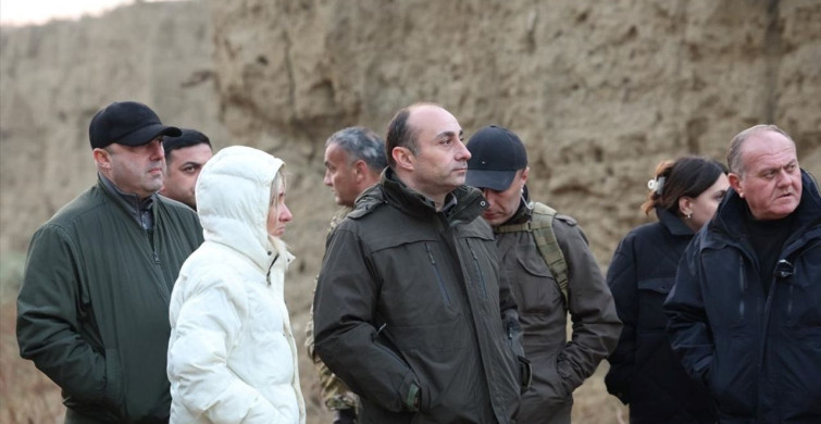 Gürcistan'da Askeri Uçağın Arama Kurtarma Çalışmaları