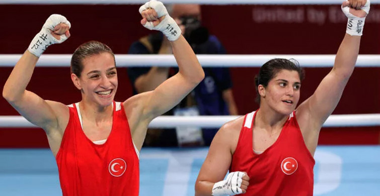 Gururumuzsunuz! Tarihte Bir İlk: Buse Naz Çakıroğlu ve Busenaz Sürmeneli Tokyo 2020'de Finalde!