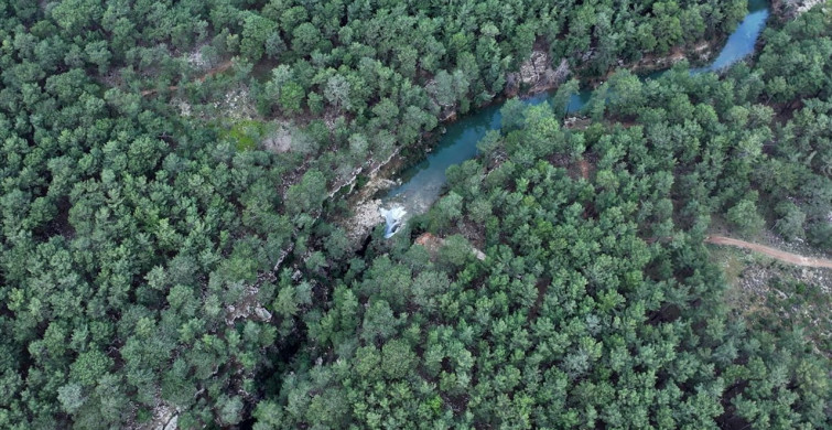 Güver Şelalesi Yağışlarla Canlandı