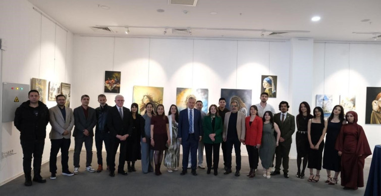 Güzel Sanatlar Öğrencilerinin Mezuniyet Sergisi Açıldı