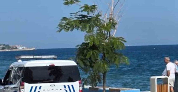 Güzelyalı Burgaz Sahili'nde denizde hareketsiz bulunan kişi hastanede hayatını kaybetti
