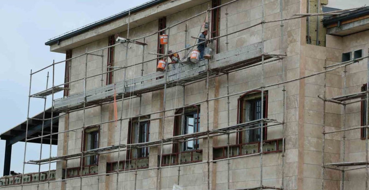 Hafik Devlet Hastanesi inşaatında sona yaklaşıldı