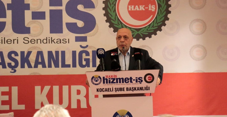 HAK-İŞ Genel Başkanı Arslan'dan Kocaeli'de Kritik Açıklamalar
