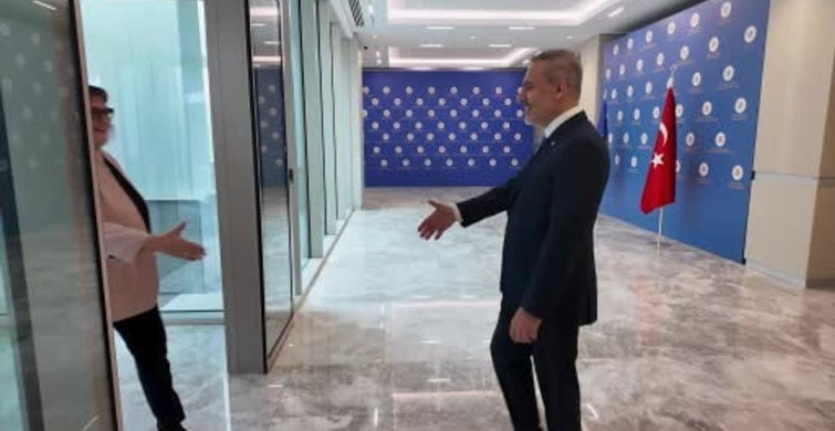 Hakan Fidan, Akdeniz Komiseri Dubravka Suica ile Görüştü