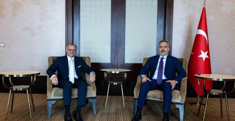 Hakan Fidan, Trump'ın Danışmanı Massad Boulos ile Kahire'de görüştü