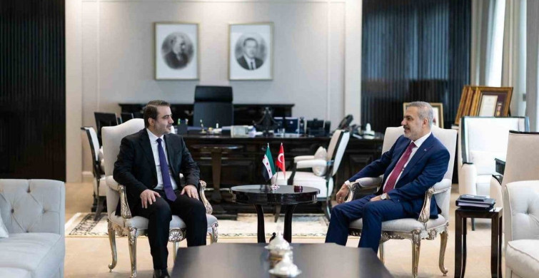 Hakan Fidan ve Esad Hasan Şeybani'den Önemli Görüşme