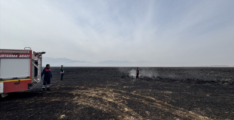 Hakkari Nehil Sazlığı'ndaki Yangın Kontrol Altına Alındı