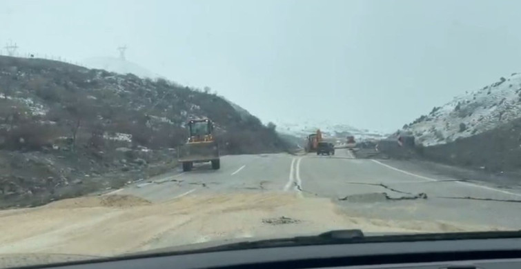 Hakkari-Van Yolunda Çökme Olayı ve Ulaşım Durumu