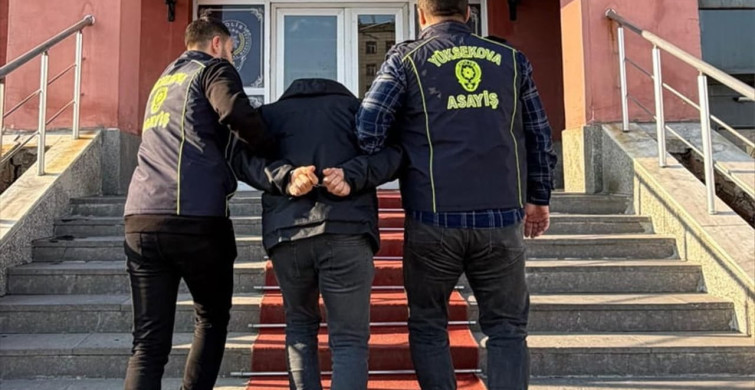 Hakkari'de 25 Yıl Hapis Cezalı Firari Hükümlü Yakalandı