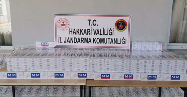 Hakkari'de Başarılı Operasyon: 5 Bin Paket Kaçak Sigara Ele Geçirildi