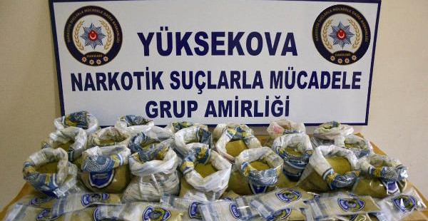 Hakkari'de Beyaz Zehir Operasyonu!